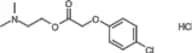 Meclofenoxate hydrochloride