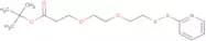 (2-Pyridyldithio)-PEG2-Boc