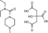 Diethylcarbamazine citrate