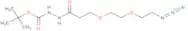 Azido-PEG2-hydrazide-Boc