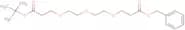Benzyloxy carbonyl-PEG3-C2-Boc