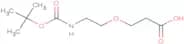 Boc-NH-PEG1-CH2CH2COOH