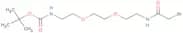 Bromoacetamido-C2-PEG2-NH-Boc