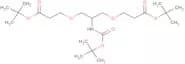 C-NH-Boc-C-Bis-(C-PEG1-Boc)