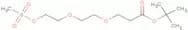 Ms-PEG2-C2-Boc