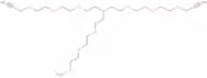 N-(Aminooxy-PEG2)-N-bis(PEG3-propargyl)