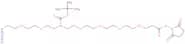N-(Azido-PEG2)-N-Boc-PEG4-NHS ester