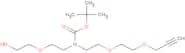 N-(PEG1-OH)-N-Boc-PEG2-propargyl