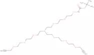 N-(t-Boc-Aminooxy-PEG2)-N-bis(PEG3-propargyl)