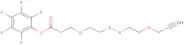 Propargyl-PEG1-SS-PEG1-PFP ester