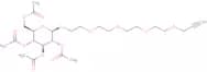 Propargyl-PEG4-tetra-Ac-β-D-glucose