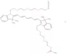 N-(Ac-PEG3)-N'-(azide-PEG3)-Cy7 chloride