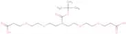 N-Boc-N-bis(PEG2-acid)