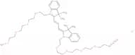 N-(m-PEG4)-N'-(azide-PEG4)-Cy3