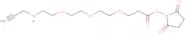 Propargyl-NH-PEG3-C2-NHS ester