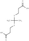 3,3'-(Propane-2,2-diylbis(sulfanediyl))dipropionic acid
