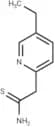 2-Pyridineacetamide, 5-ethylthio-