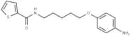 2-Thiophenecarboxamide, N-(5-(p-aminophenoxy)pentyl)-