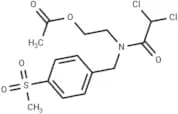 Acetamide, 2,2-dichloro-N-(2-hydroxyethyl)-N-(p-(methylsulfonyl)benzyl)-, acetate (ester)