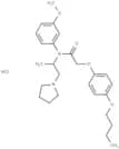 Acetamide, N-(m-anisyl)-2-(p-butoxyphenoxy)-N-(1-methyl-2-(1-pyrrolidinyl)ethyl)-, hydrochloride