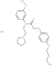 Acetamide, N-(m-anisyl)-2-(p-butoxyphenoxy)-N-(2-(1-pyrrolidinyl)ethyl)-, hydrochloride