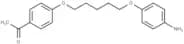 Acetophenone, 4'-(5-(p-aminophenoxy)pentyloxy)-