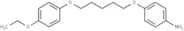 Aniline, p-(5-(p-ethoxyphenoxy)pentyloxy)-