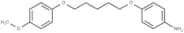 Aniline, p-(5-(p-methoxyphenoxy)pentyloxy)-