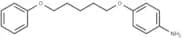 Aniline, p-(5-phenoxypentyloxy)-