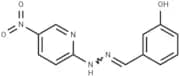 Benzaldehyde, m-hydroxy-, (5-nitro-2-pyridyl)hydrazone