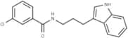 Benzamide, 3-chloro-N-(3-(1H-indol-3-yl)propyl)-