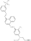 Benzenesulfonic acid, 3-(2-(4-(2-(4-((2-cyanoethyl)ethylamino)-2-methylphenyl)diazenyl)-1-naphthal…