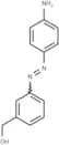 Benzyl alcohol, m-((p-aminophenyl)azo)-