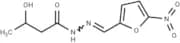 Butyric acid, 3-hydroxy-, (5-nitrofurfurylidene)hydrazide