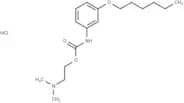 Carbanilic acid, m-hexyloxy-, 2-(dimethylamino)ethyl ester, hydrochloride