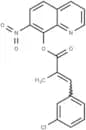Cinnamic acid, m-chloro-α-methyl-, 7-nitro-8-quinolyl ester