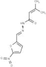 Crotonic acid, 3-methyl-, (5-nitrofurfurylidene)hydrazide