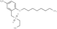 Ethanol, 2-((5-amino-2-(octyloxy)benzyl)sulfonyl)-