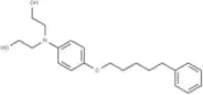 Ethanol, 2,2'-((p-(5-phenylpentyloxy)phenyl)imino)di-