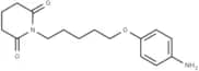 Glutarimide, N-(5-(p-aminophenoxy)pentyl)-