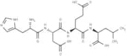 Histidyl-aspartyl-glutamyl-leucine