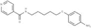 Isonicotinamide, N-(5-(p-aminophenoxy)pentyl)-