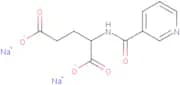 L-Glutamic acid, N-nicotinoyl-, disodium salt