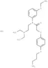 m-Acetophenetidide, 2-(p-butoxyphenoxy)-N-(2-(diethylamino)ethyl)-, monohydrochloride