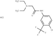 m-Acetotoluidide, 4'-chloro-2-(diethylamino)-α,α,α-trifluoro-, hydrochloride