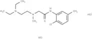 m-Acetotoluidide, 6'-chloro-2-(2-(diethylamino)ethyl)methylamino-, dihydrochloride