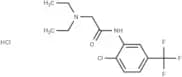 m-Acetotoluidide, 6'-chloro-2-(diethylamino)-α,α,α-trifluoro-, hydrochloride