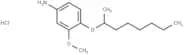 m-Anisidine, 4-((1-methylheptyl)oxy)-, hydrochloride