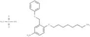 m-Toluidine, 4-(octyloxy)-α-(phenylthio)-, methanesulfonate