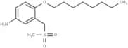 m-Toluidine, α-(methylsulfonyl)-4-octyloxy-